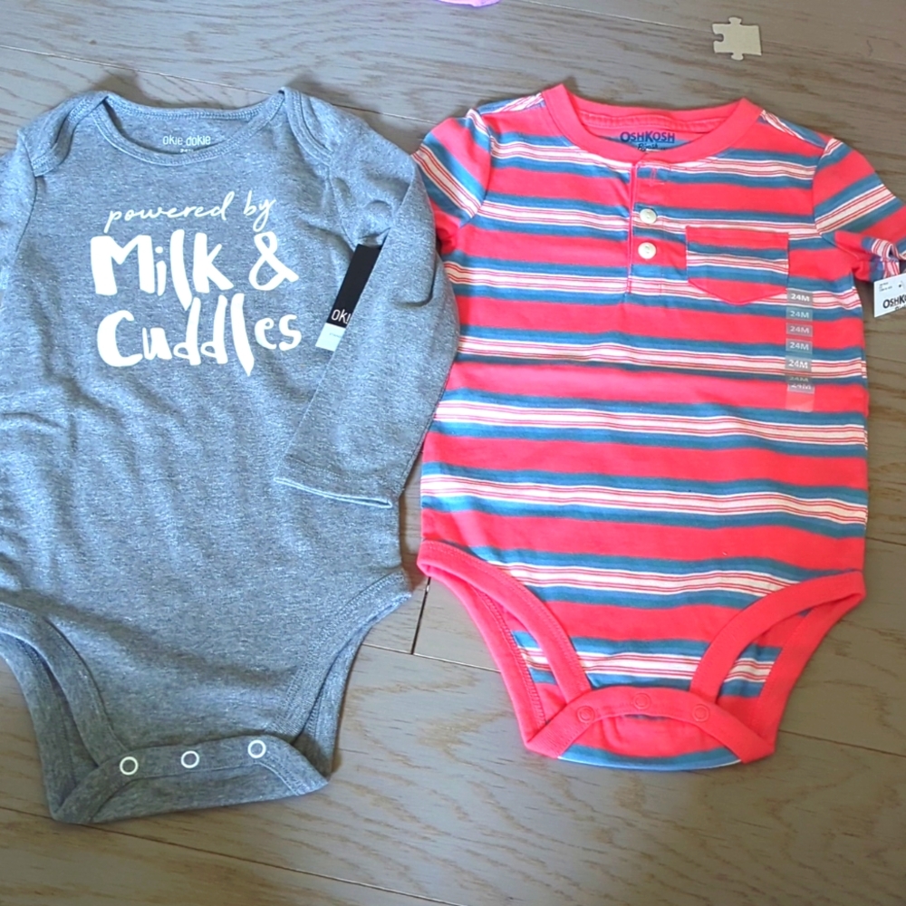 24m onesies NWT